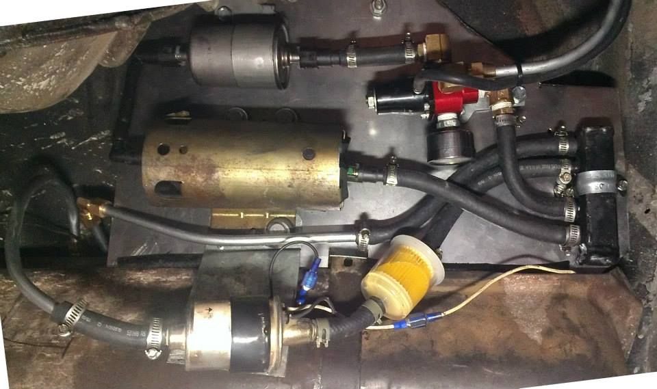 External Electric Fuel Pump for EFI conversion. - The ... 1988 ford f 150 fuel system diagram 